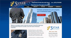 Desktop Screenshot of 5starsecurityservices.net